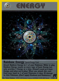 Rainbow Energy (17/82)  - Team Rocket