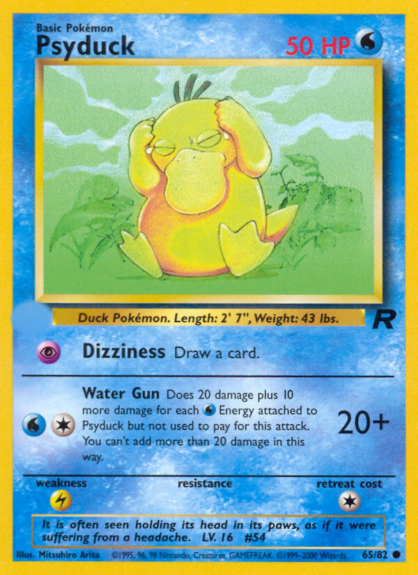 Psyduck (65/82)  - Team Rocket Unlimited