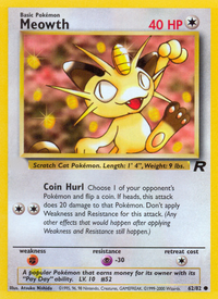 Meowth (62/82)  - Team Rocket Unlimited