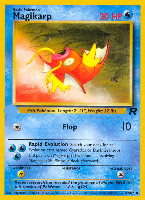 Magikarp (47/82)  - Team Rocket Unlimited