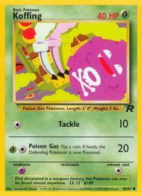 Koffing (58/82)  - Team Rocket Unlimited