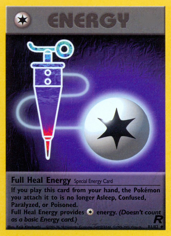 Full Heal Energy (81/82)  - Team Rocket Unlimited