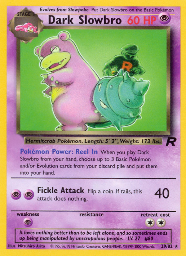 Dark Slowbro (29/82)  - Team Rocket Unlimited