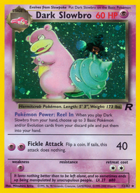 Dark Slowbro (12/82)  - Team Rocket