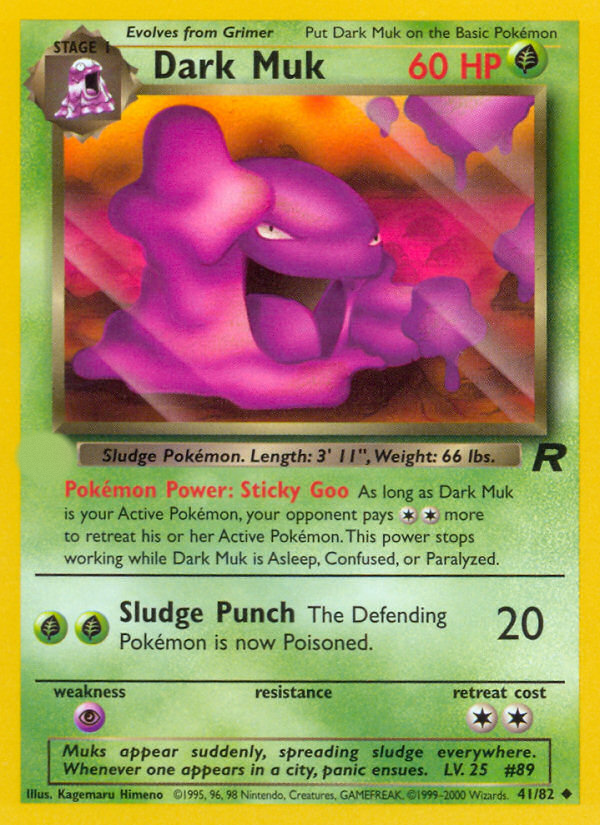 Dark Muk (41/82)  - Team Rocket Unlimited