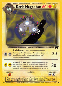 Dark Magneton (28/82)  - Team Rocket Unlimited