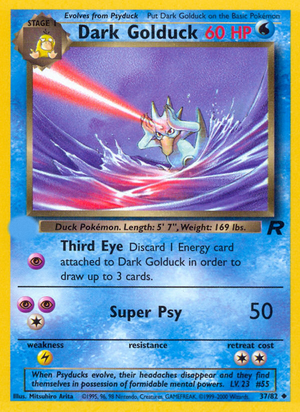 Dark Golduck (37/82)  - Team Rocket Unlimited