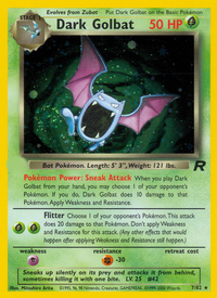 Dark Golbat (7/82)  - Team Rocket