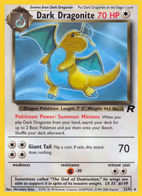 Dark Dragonite (22/82)  - Team Rocket Unlimited