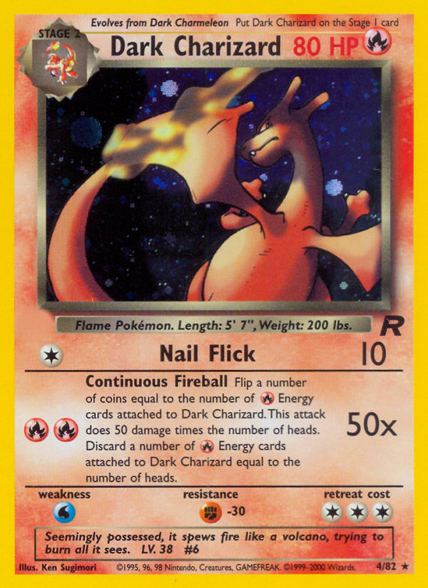 Dark Charizard (4/82)  - Team Rocket