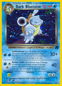 Dark Blastoise (3/82)  - Team Rocket