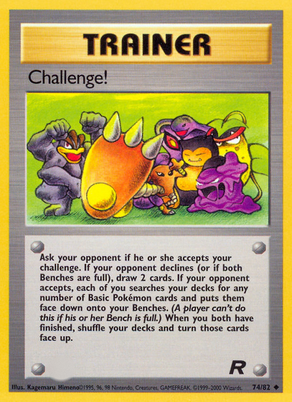 Challenge! (74/82)  - Team Rocket Unlimited