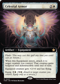 Celestial Armor (Extended Art) [Foundations]