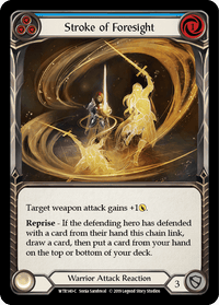 Stroke of Foresight (Blue) [WTR140-C] (Welcome to Rathe) Alpha Print Normal - POKÉ JEUX