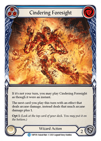 Cindering Foresight (Blue) [1HP319] (History Pack 1) - POKÉ JEUX