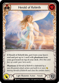 Herald of Rebirth (Red) [MON020-RF] (Monarch) 1st Edition Rainbow Foil - POKÉ JEUX
