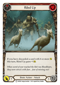 Riled Up (Red) [1HP028] (History Pack 1) - POKÉ JEUX