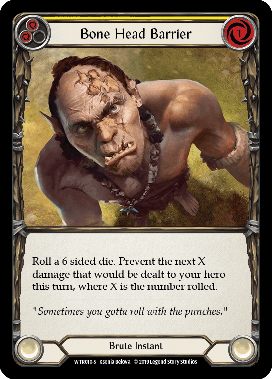 Bone Head Barrier [WTR010-S] (Welcome to Rathe) Alpha Print Normal - POKÉ JEUX