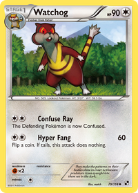 Watchog (2) - BW Trainer Kit Excadrill & Zoroark