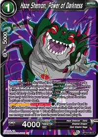 Haze Shenron, Power of Darkness (BT14-134) [Cross Spirits] - POKÉ JEUX
