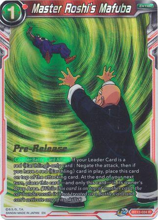 Master Roshi's Mafuba (BT12-024) [Vicious Rejuvenation Prerelease Promos] - POKÉ JEUX