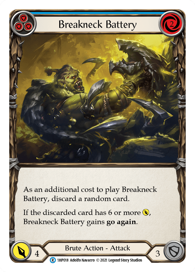 Breakneck Battery (Blue) [1HP018] (History Pack 1) - POKÉ JEUX