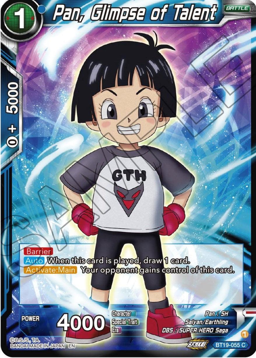 Pan, Glimpse of Talent (BT19-055) [Fighter's Ambition] - POKÉ JEUX