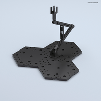 Action Base 4 Black [1/15] (Pre-Order)