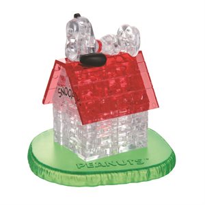 Crystal Puzzle 3D - Peanuts: Snoopy and Doghouse (ML)
