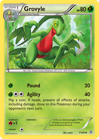 Grovyle (#) (18) - XY Trainer Kit Latias & Latios