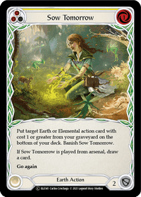 Sow Tomorrow (Yellow) [U-ELE141] (Tales of Aria Unlimited) Unlimited Rainbow Foil - POKÉ JEUX