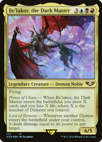 Be'lakor, le Maître des Ténèbres [Warhammer 40,000] 