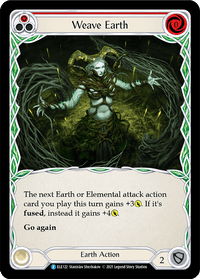 Weave Earth (Red) [ELE122] (Tales of Aria) 1st Edition Normal - POKÉ JEUX
