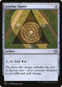 Sceau d'Azorius [Decks de commande de démarrage] 