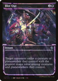 Blot Out (Showcase Halo Foil) [Marche de la machine : les conséquences] 