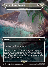 Day of Judgment (SLD-1858) - Secret Lair Drop / Spira's Punishment (Borderless) Foil