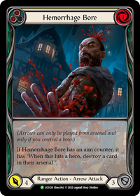 Hemorrhage Bore (Yellow) [LGS120] (Promo)  Rainbow Foil