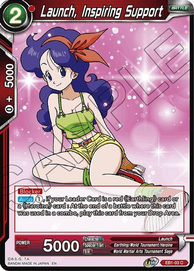 Launch, Inspiring Support (EB1-03) [Battle Evolution Booster] - POKÉ JEUX