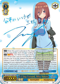 Un pas en avant, Miku Nakano (5HY/W83-E106SSP SSP) [Les quintuplés quintessentiels] 
