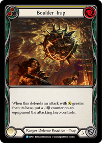 Boulder Trap (Yellow) [RIP011] (Outsiders Riptide Blitz Deck) - POKÉ JEUX