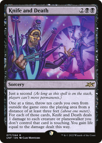 Knife and Death [Unfinity]