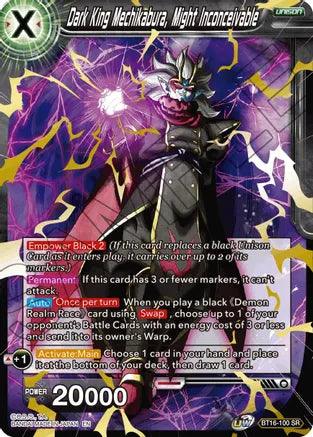 Dark King Mechikabura, Might Inconceivable (BT16-100) [Realm of the Gods] - POKÉ JEUX