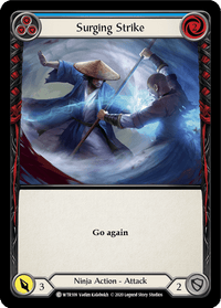 Surging Strike (Blue) [U-WTR109] (Welcome to Rathe Unlimited) Unlimited Normal - POKÉ JEUX