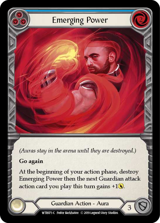 Emerging Power (Blue) [WTR071-C] (Welcome to Rathe) Alpha Print Normal - POKÉ JEUX