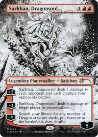 Sarkhan, Dragonsoul (Borderless) [Série Secret Lair Drop] 