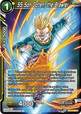 SS Son Goten, the Brawler (BT14-099) [Cross Spirits] - POKÉ JEUX