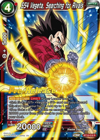 SS4 Vegeta, Searching for Rivals (BT18-016) [Dawn of the Z-Legends Prerelease Promos] - POKÉ JEUX