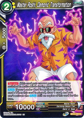Master Roshi, Demonic Transformation (BT11-101) [Vermilion Bloodline] - POKÉ JEUX