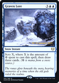 Graven Lore [Kaldheim Prerelease Promos]