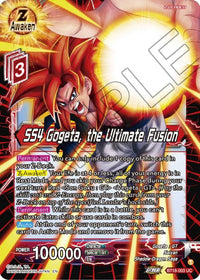 SS4 Gogeta, the Ultimate Fusion (BT18-003) [Dawn of the Z-Legends] - POKÉ JEUX